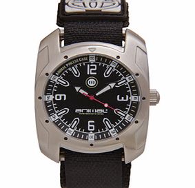 Animal Mens Mens Animal Off Shore Watch. Black