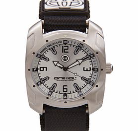 Animal Mens Mens Animal Off Shore Watch. Silver