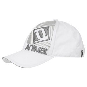 Mens Animal Warlock Adjustable Cap. White