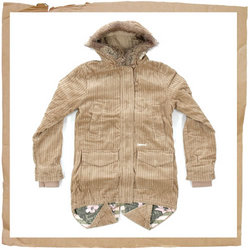 Taco Long Parka Kelp