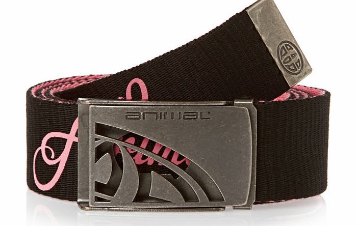 Animal Womens Animal Alabama Belt - Black