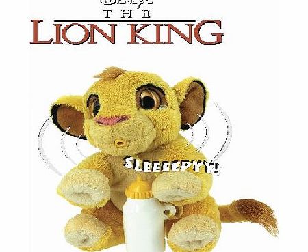 Anipets Lion King 6` Plush - Newborn Simba