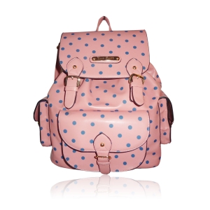 Anna Smith New York Polka Dot Rucksack - Pink