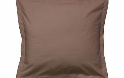 Anne De Solene Vexin Cotton Percale Plain Dye Bedding Vison