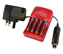 Schumacher SPEED Battery Charger + 4 AA