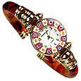 Antica Murrina Veneziana Serenissima Watch with Glass Pattern