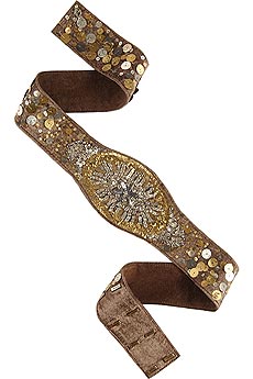 Copelia sequined belt