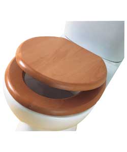 Pine 2 Piece Toilet Seat