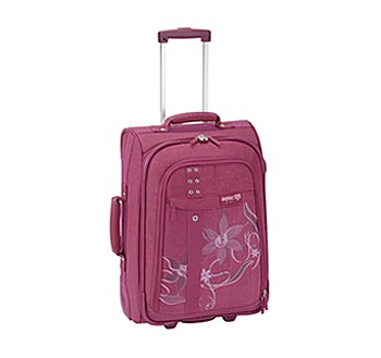 Antler Organza 51cm Weekend Cabin Roller Case Rasberry