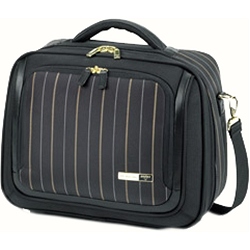 Antler Pinstripe flight shoulder bag / tote cabin hand