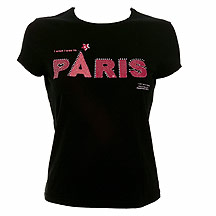 Antoni & Alison in the Department Store Black I wish I was in Paris t-shirt