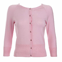 Pink diamante cardigan