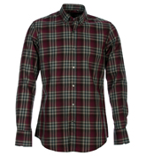 Red and Grey Check Shirt