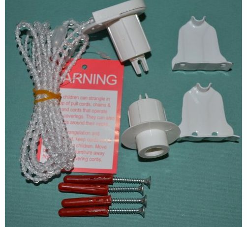 Deluxe Roller Blind fixing repair kit Metal brackets