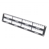 Data Distribution 2U Panel, Holds 8 each D