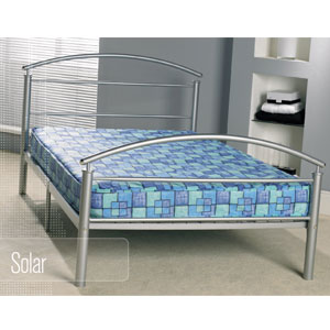 Solar 3FT Single Metal Bedstead