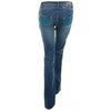 Apple Pocket Straight Leg Jeans