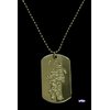 Dog Tag Logo Pendant & Chain