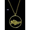 Logo Pendant Necklace (Gold)