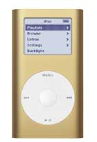 APPLE Gold ipod mini