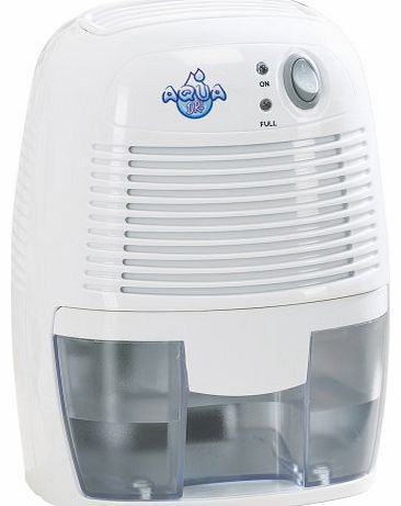 Aqua Dri Deluxe 500ml Portable Mini Compact Dehumidifier Mould Moisture Kitchen, Bedroom, Caravan, Garage - 60 Watts.