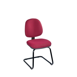 Aqua High Back Visitor Chair. Adjustable Back