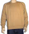 Mens Aquascutum Camel Round Neck Long Sleeved Sweatshirt