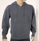 Mens Mid Blue Hooded Sweatshirt