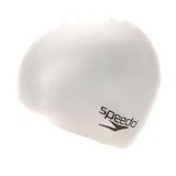 Speedo Silicone Cap Senior White -