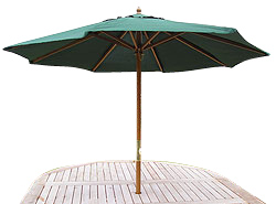 Arboreta Garden Parasol 2.1M Green