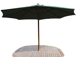 Garden Parasol 3M Green