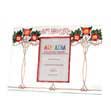 Arcadia Happy Anniversary Glass Photoframe