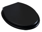 Architeckt Black MDF Wooden Toilet Seat