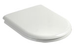 Architeckt D-Shape Soft Close White Toilet Seat