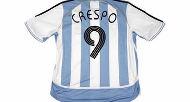 Adidas 06-07 Argentina home (Crespo 9)