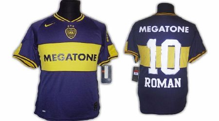 Nike 06-07 Boca Juniors home (Roman 10)