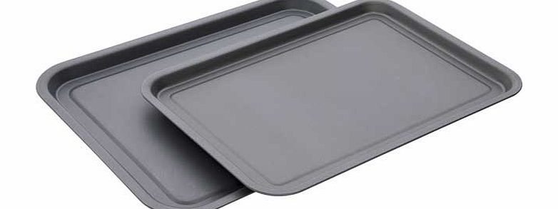 Argos 2 Piece Non-Stick Oven Tray Set