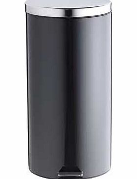 Argos Kitchen Pedal Bin 30 Litre Stainless Steel - Black