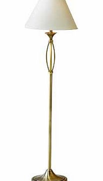 Milan Floor Lamp - Antique Brass