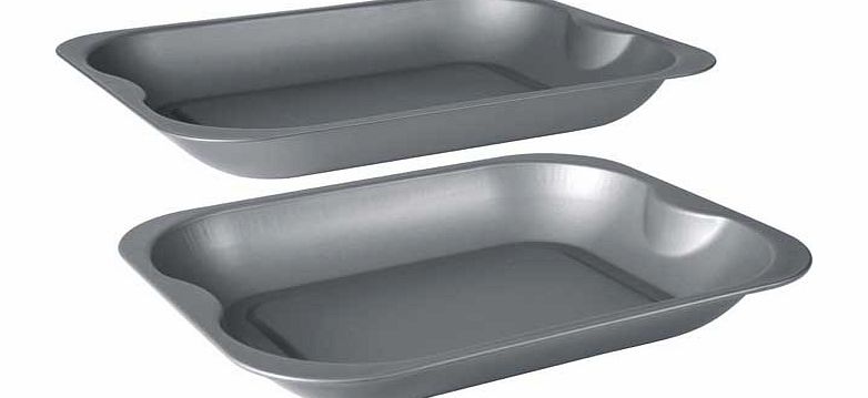 Argos Set of 2 Non-Stick Roasters