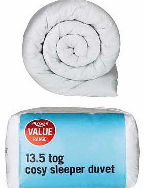 Argos Value Range Cosy Sleeper 13.5 Tog Duvet -