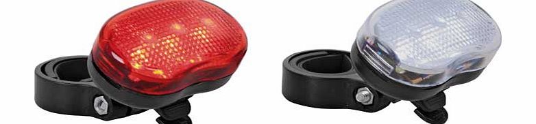 Argos Value Range Front and Rear Bike Lights