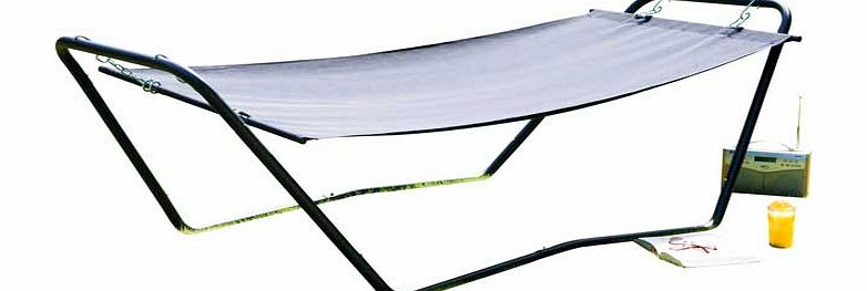 Argos Value Range Metal Garden Hammock - Black