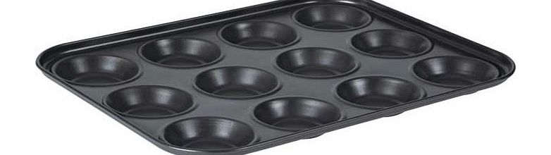 Argos Value Range Non-Stick 12 Cup Bun Tray