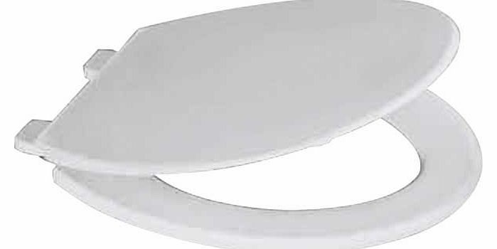 Argos Value Range Plastic Toilet Seat - White