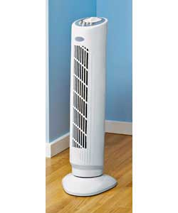 Argos Value White Tower Fan