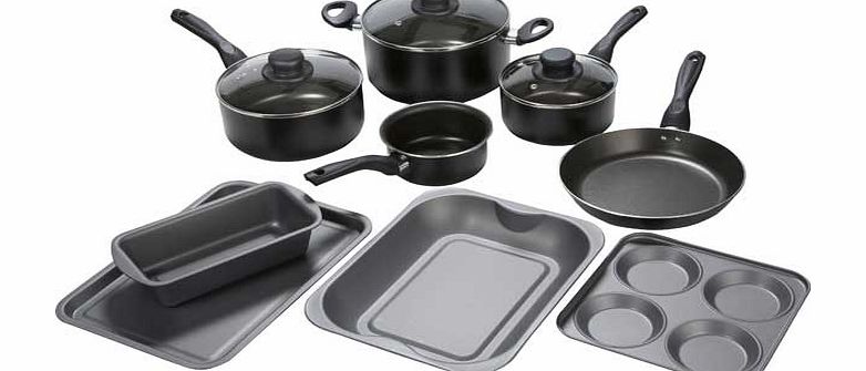 Argos WOW 9 Piece Cookware and Bakeware Set