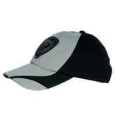 Armani Black and Grey Baseball Cap