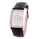 Black MECCANICO Leather Strap Designer Watch