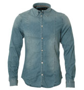 Denim Style Extra Slim Shirt